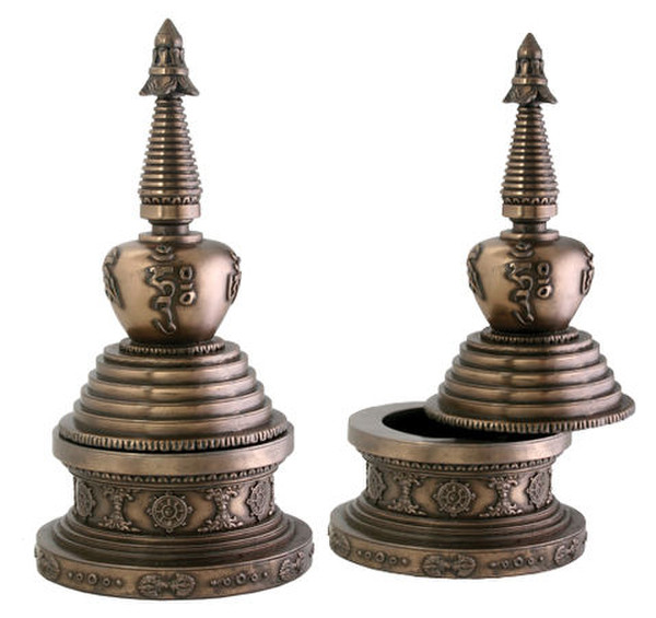 Historical Replica Statues - Asian Stupa Box Sculpture Reproduction